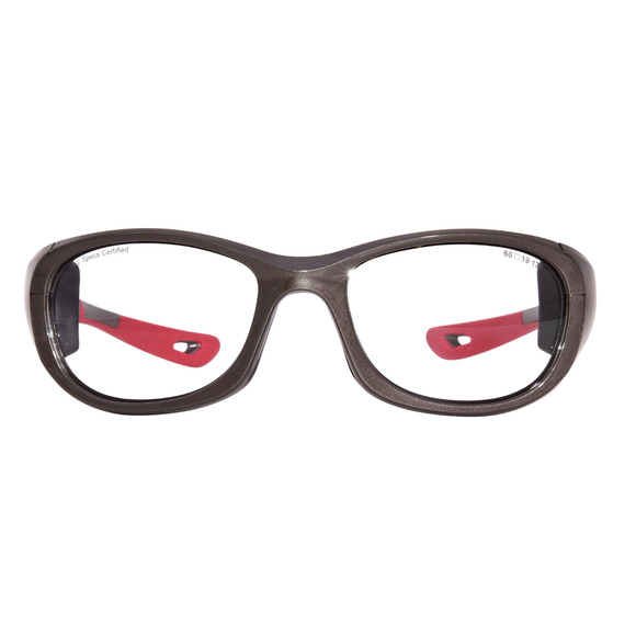 LIBERTY SPORT REC SPECS ASTM F803 GUNMETAL EYEGLASSES SUNGLASSES FRAME 60-19-135 - Picture 1 of 5